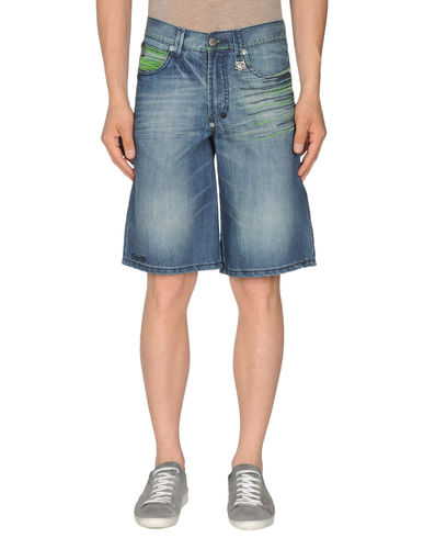 ZOOM MASS DENIM - Denim bermudas