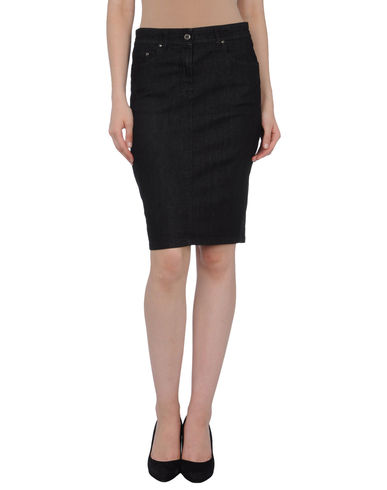 ZOOM CLIPS MORE - Denim skirt
