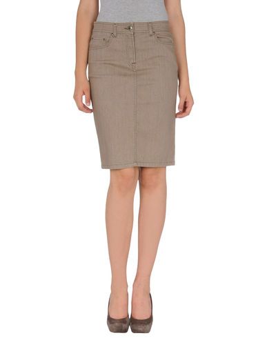 ZOOM CLIPS MORE - Denim skirt