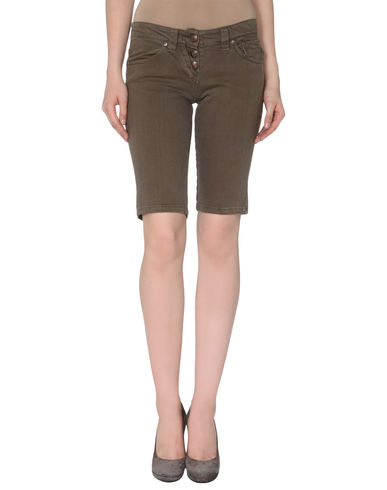 ZOOM DANIELE ALESSANDRINI - Denim bermudas
