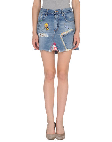 ZOOM (+) PEOPLE - Denim skirt