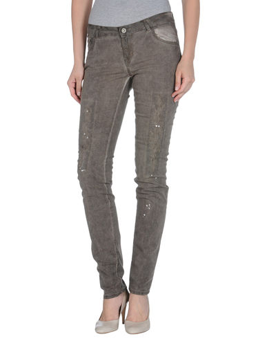 ZOOM GOLD CASE - Denim pants