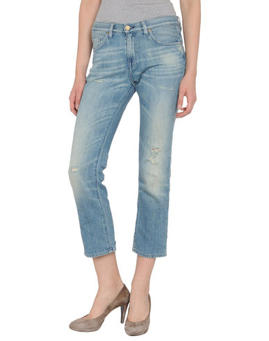 ZOOM MAURO GRIFONI - Denim capris