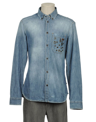 ZOOM JUST CAVALLI - Denim shirt