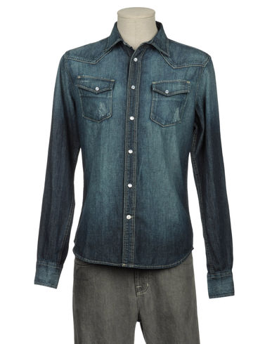 ZOOM RIFLE - Denim shirt