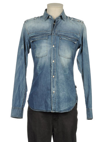 ZOOM JUST CAVALLI - Denim shirt