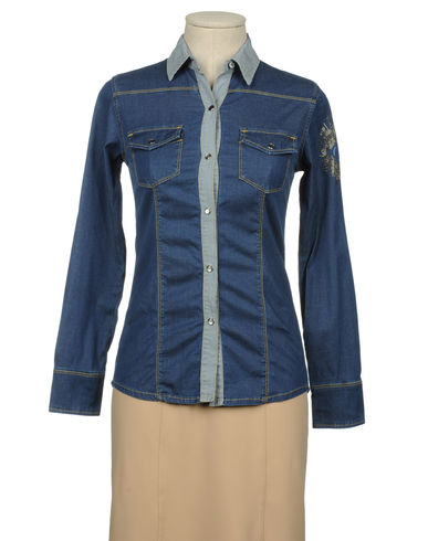 ZOOM MELTIN POT - Denim shirt
