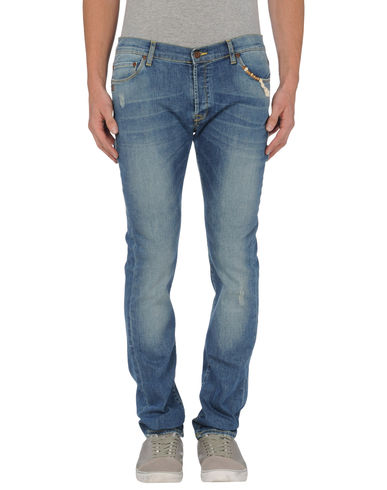 ZOOM DANIELE ALESSANDRINI DENIM - Denim pants