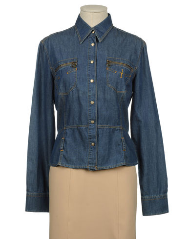 ZOOM TJ TRUSSARDI JEANS - Denim shirt