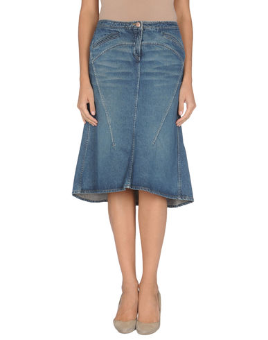 ZOOM ROBERTO CAVALLI - Denim skirt