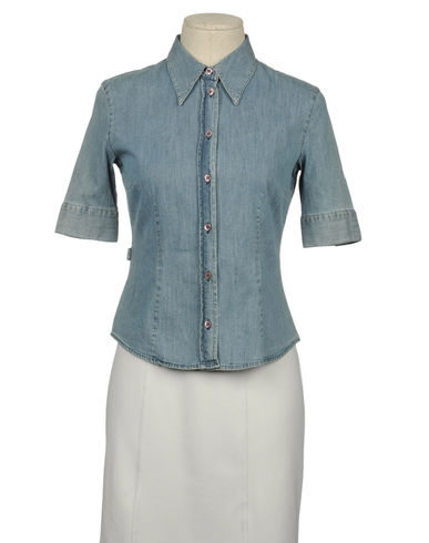 ZOOM MOSCHINO JEANS - Denim shirt