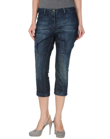 ZOOM GF FERRE' - Denim capris