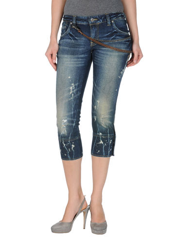 ZOOM EVISU GENES - Denim capris
