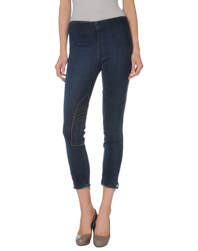 ZOOM RALPH LAUREN BLACK LABEL - Denim capris