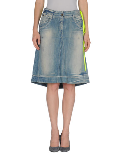 ZOOM JUST CAVALLI - Denim skirt