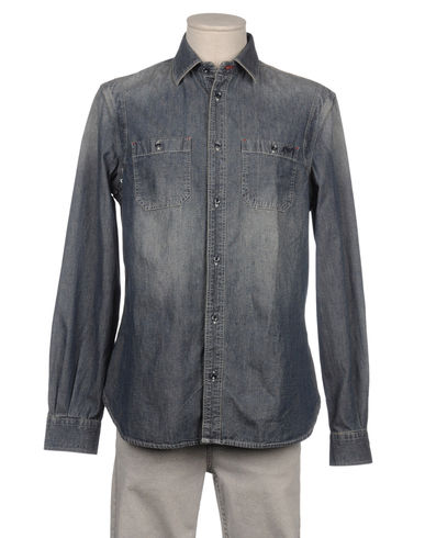 ZOOM ARMANI JEANS - Denim shirt