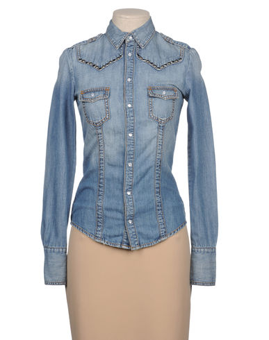 ZOOM LIU •JEANS - Denim shirt
