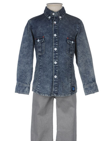 ZOOM ROBERTO CAVALLI DEVILS - Denim shirt