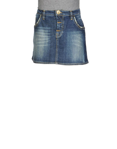 ZOOM ROBERTO CAVALLI ANGELS - Denim skirt