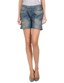 GOLD CASE - Denim shorts