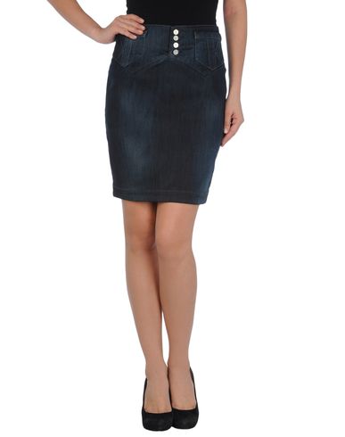 ZOOM KARL LAGERFELD - Denim skirt