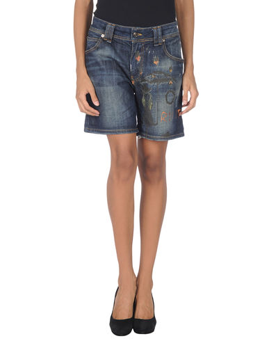 ZOOM GALLIANO - Denim bermudas