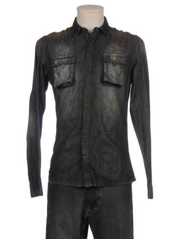 ZOOM PEARLY KING - Denim shirt