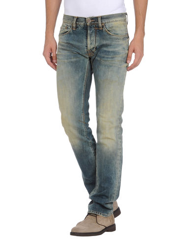 ZOOM PURPLE DE NIMES - Denim pants