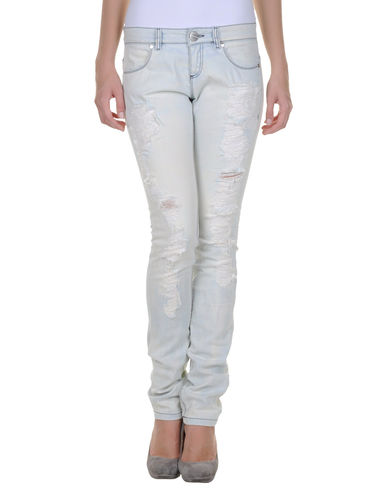 ZOOM PINKO BLACK - Denim pants