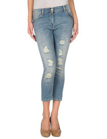 PINKO GREY - Denim capris