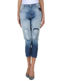 PINKO GREY - Denim capris
