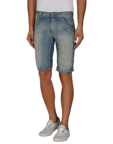 ZOOM REDS - Denim bermudas