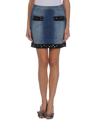 ZOOM LOVE MOSCHINO - Denim skirt