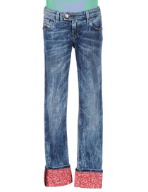 DIESEL HELLO KITTY CAPSULE COLLECTION - Denim pants