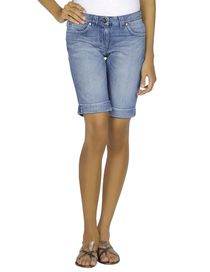 ROBERTO CAVALLI - Denim bermudas