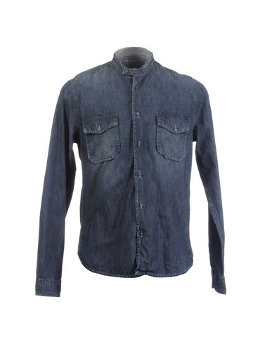 ZOOM GOLD CASE by ROCCO FRAIOLI - Denim shirt