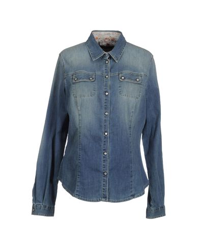 ZOOM BLUE LES COPAINS - Denim shirt
