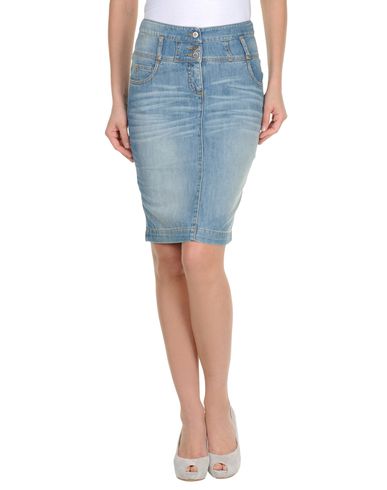 ZOOM SCERVINO STREET - Denim skirt