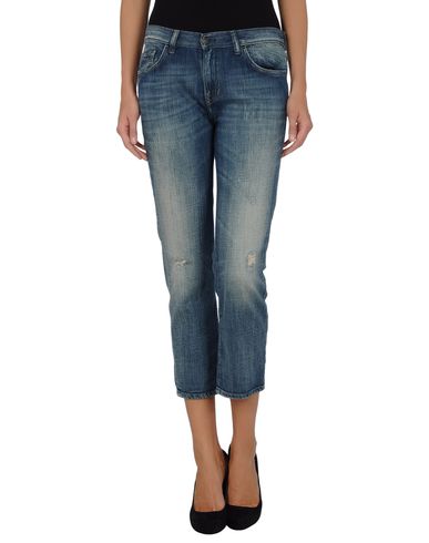 ZOOM MAURO GRIFONI - Denim capris