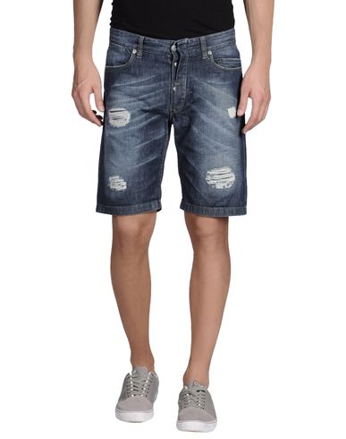 ZOOM DANIELE ALESSANDRINI HOMME - Denim bermudas