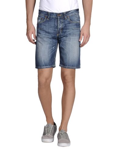 ZOOM DANIELE ALESSANDRINI DENIM - Denim bermudas