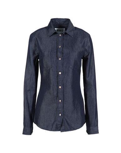 ZOOM MM6 by MAISON MARTIN MARGIELA - Denim shirt