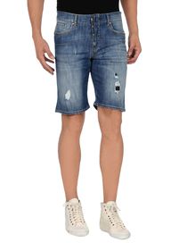 DANIELE ALESSANDRINI HOMME - Denim bermudas