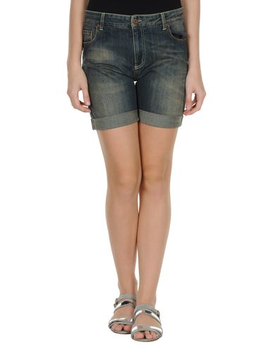 ZOOM DANIELE ALESSANDRINI DENIM - Denim bermudas