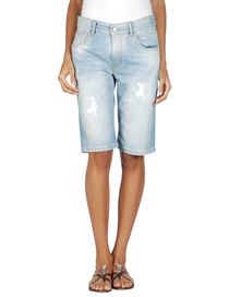 MANILA GRACE - Denim bermudas