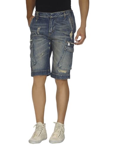 ZOOM PIERRE BALMAIN - Denim bermudas