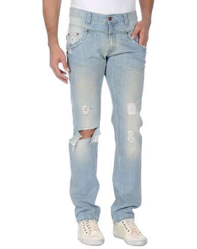 ZOOM DANIELE ALESSANDRINI HOMME - Denim pants
