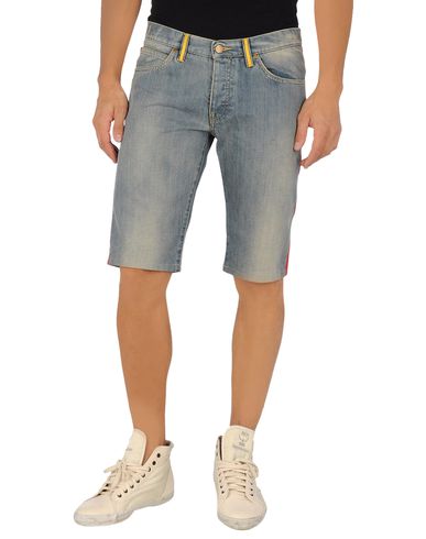 ZOOM DANIELE ALESSANDRINI DENIM - Denim bermudas