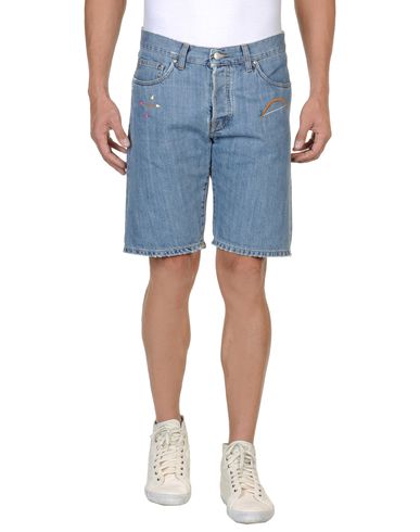 ZOOM DANIELE ALESSANDRINI DENIM - Denim bermudas
