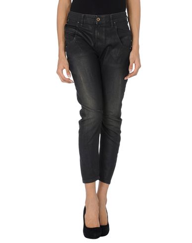 ZOOM DIESEL BLACK GOLD - Denim capris